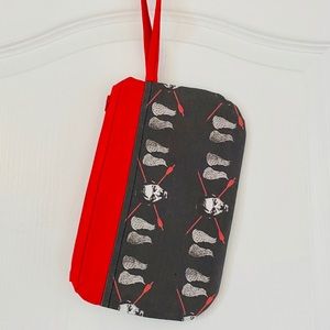 One of a kind handmade Daryl Dixon Wristlet